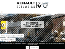 Tablet Screenshot of garage-edelweiss.fr